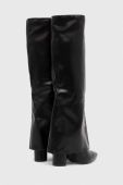 Чоботи Answear Lab жіночі колір чорний каблук блок (3615614)