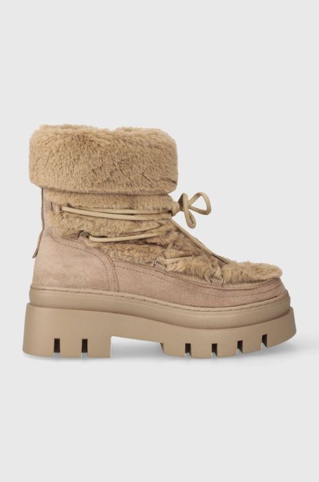 Зимові чоботи Answear Lab колір бежевий (3615571)
