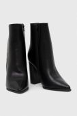 Черевики Answear Lab жіночі колір чорний каблук блок (3639566)