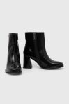 Шкіряні черевики Answear Lab жіночі колір чорний каблук блок (3645992) Шкіряні черевики Answear Lab жіночі колір чорний каблук блок (3645992)