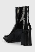 Шкіряні черевики Answear Lab жіночі колір чорний каблук блок (3645992)