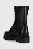 Шкіряні черевики Answear Lab жіночі колір чорний на платформі (3645998)