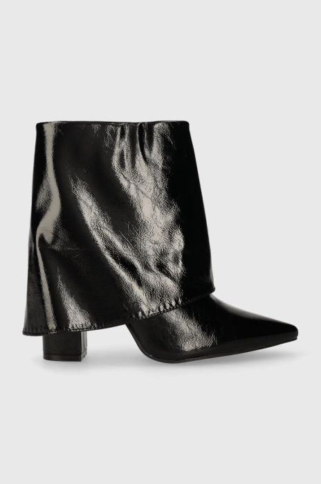 Черевики Answear Lab жіночі колір чорний каблук блок (3648878)