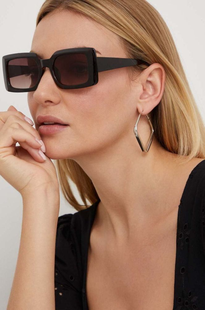 Сонцезахисні окуляри Answear Lab жіночі колір коричневий (3267557)