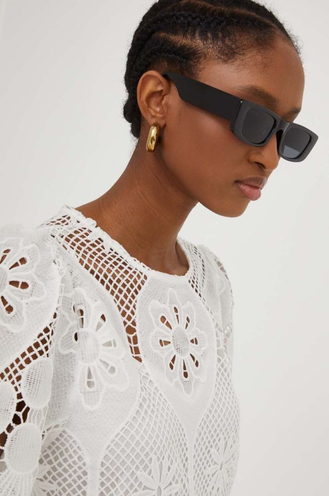 Сонцезахисні окуляри Answear Lab жіночі колір чорний (3292317)