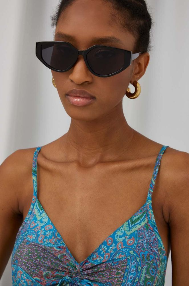 Сонцезахисні окуляри Answear Lab жіночі колір чорний (3292321)