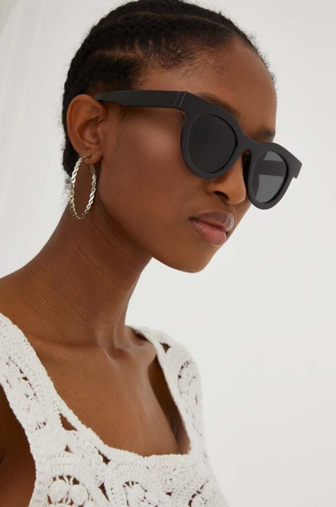 Сонцезахисні окуляри Answear Lab жіночі колір чорний (3289432)