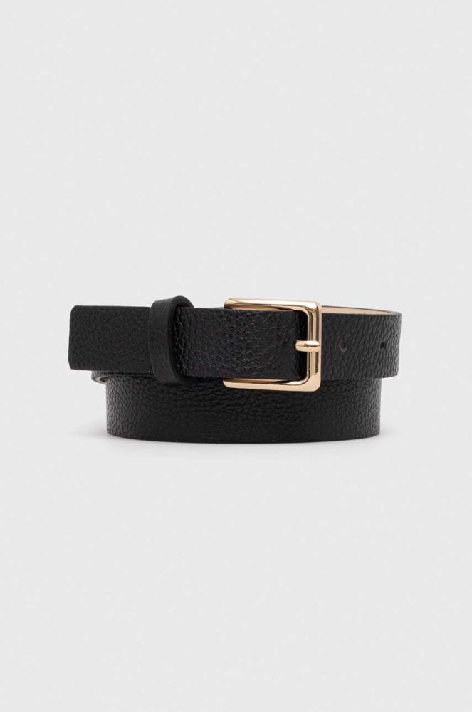 Шкіряний ремінь Answear Lab жіночий колір чорний (3475337)