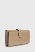 Шкіряний гаманець Answear Lab жіночий колір золотий
