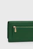 Шкіряний гаманець Answear Lab жіночий колір зелений (3426769)