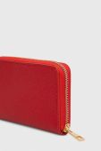 Шкіряний гаманець Answear Lab жіночий колір червоний (3635722)