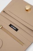 Шкіряний гаманець Answear Lab жіночий колір бежевий (3652058)