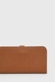 Шкіряний гаманець Answear Lab жіночий колір коричневий (3652057)
