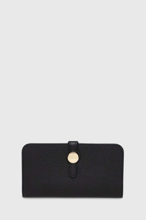 Шкіряний гаманець Answear Lab жіночий колір чорний (3652055)