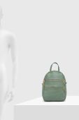 Шкіряний рюкзак Answear Lab жіночий колір бірюзовий малий однотонний