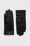 Шкіряні рукавички Answear Lab жіночі колір чорний (3654333)