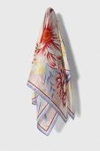 Шовкова хустка на шию Answear Lab візерунок колір барвистий (3525322)