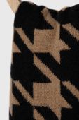 Шарф Answear Lab жіночий колір чорний візерунок (3560944)