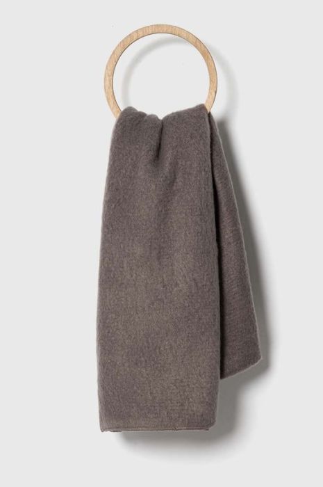 Шарф Answear Lab жіночий колір сірий меланж (3560876)