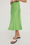 Спідниця Answear Lab колір зелений midi пряма (3323281) Спідниця Answear Lab колір зелений midi пряма (3323281)