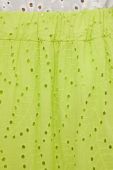 Бавовняна спідниця Answear Lab колір зелений maxi розкльошена