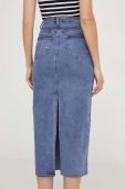 Джинсова спідниця Answear Lab midi олівець колір блакитний (3370927)