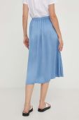 Спідниця Answear Lab midi пряма колір блакитний (3370935)