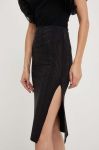 Спідниця Answear Lab колір чорний midi пряма (3370938) Спідниця Answear Lab колір чорний midi пряма (3370938)