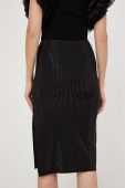 Спідниця Answear Lab колір чорний midi пряма (3370938)