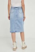 Джинсова спідниця Answear Lab midi пряма колір блакитний (3374040)