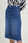 Джинсова спідниця Answear Lab midi олівець колір блакитний (3374063) Джинсова спідниця Answear Lab midi олівець колір блакитний (3374063)