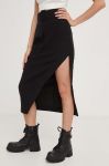 Спідниця Answear Lab колір чорний midi пряма (3395801) Спідниця Answear Lab колір чорний midi пряма (3395801)