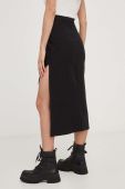 Спідниця Answear Lab колір чорний midi пряма (3395801)