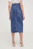 Джинсова спідниця Answear Lab midi олівець колір блакитний (3435568)