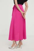 Спідниця Answear Lab колір рожевий maxi пряма