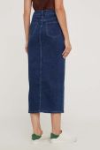 Джинсова спідниця Answear Lab колір синій maxi пряма