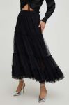 Спідниця Answear Lab колір чорний maxi розкльошена (3606641) Спідниця Answear Lab колір чорний maxi розкльошена (3606641)