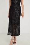 Спідниця Answear Lab колір чорний midi пряма (3611259) Спідниця Answear Lab колір чорний midi пряма (3611259)
