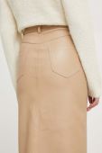Спідниця Answear Lab колір бежевий maxi пряма (3682069)