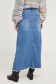 Джинсова спідниця Answear Lab maxi пряма колір блакитний (3674759) Джинсова спідниця Answear Lab maxi пряма колір блакитний (3674759)