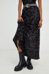Спідниця Answear Lab колір чорний maxi розкльошена (3679928) Спідниця Answear Lab колір чорний maxi розкльошена (3679928)