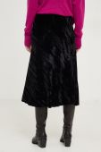 Спідниця Answear Lab колір чорний midi розкльошена (3674770)
