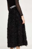 Спідниця Answear Lab колір чорний midi розкльошена (3682088)