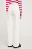 Джинси Answear Lab жіночі висока посадка колір білий (3395827)