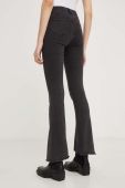 Джинси Answear Lab жіночі висока посадка колір чорний (3422637)