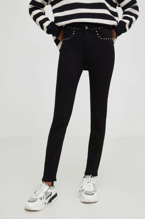 Джинси Answear Lab жіночі колір чорний (3572874)
