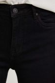 Джинси Answear Lab PREMIUM DENIM жіночі середня посадка колір чорний (3615862)