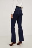 Джинси Answear Lab PREMIUM DENIM жіночі висока посадка колір темно-синій (3611792)