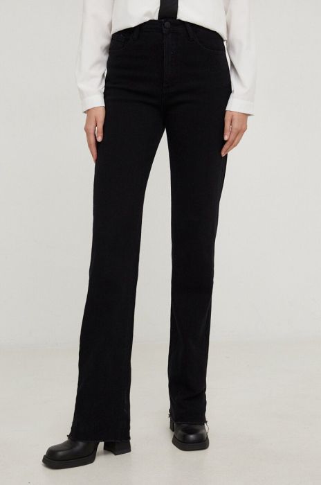 Джинси Answear Lab PREMIUM JEANS жіночі висока посадка колір чорний (3646575) Джинси Answear Lab PREMIUM JEANS жіночі висока посадка колір чорний (3646575)