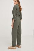 Комбінезон Answear Lab колір зелений декольте трикутник (3398629)